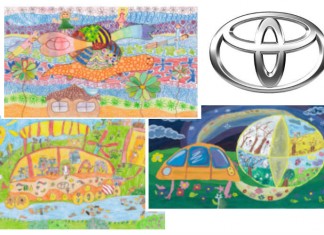 toyota dream art car contest
