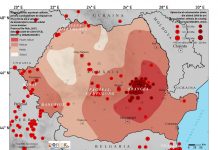Harta risc seismic Romania